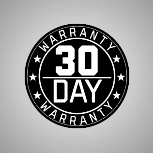 30 Day Warranty