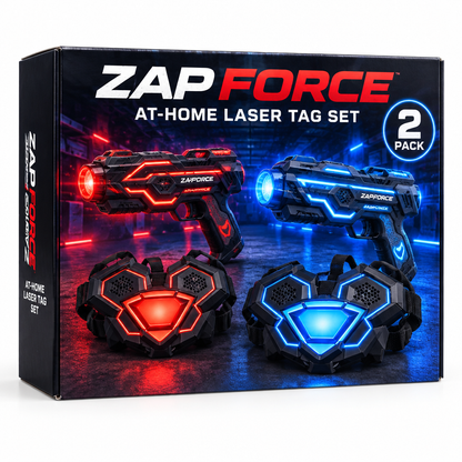 Zap Force 2-player laser tag set box